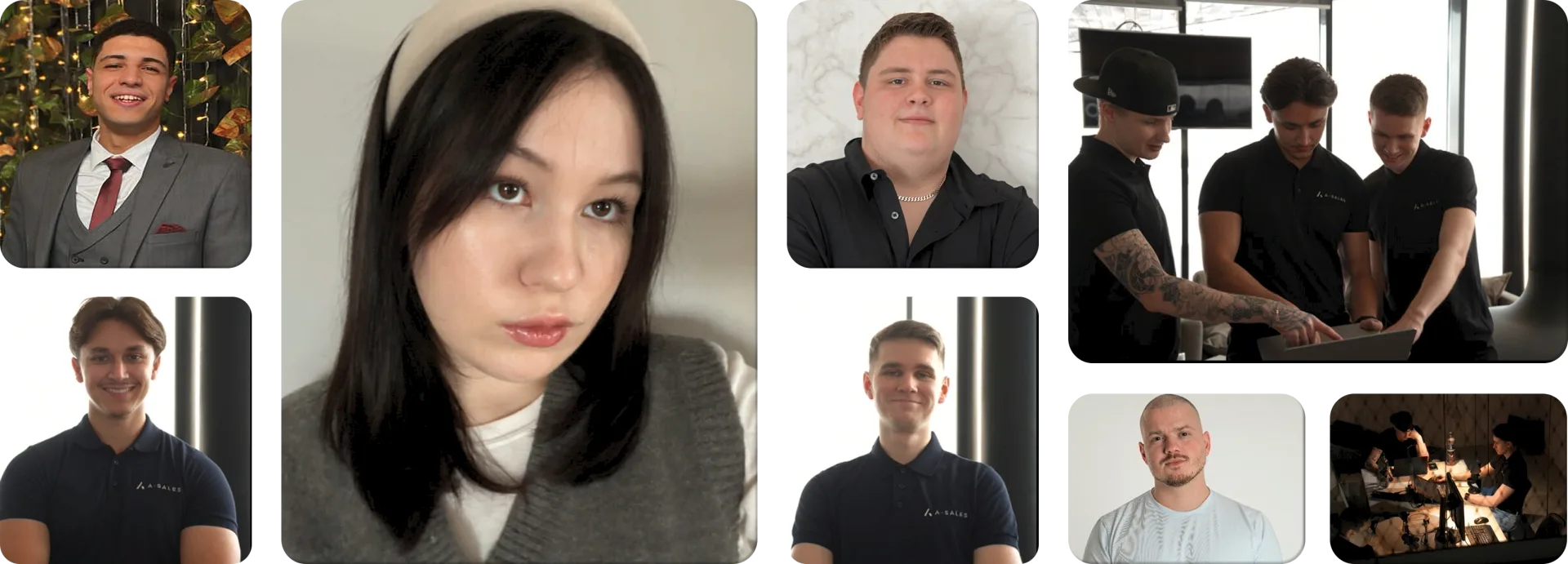 The A-Sales team: portraits and moments from the Stockholm office